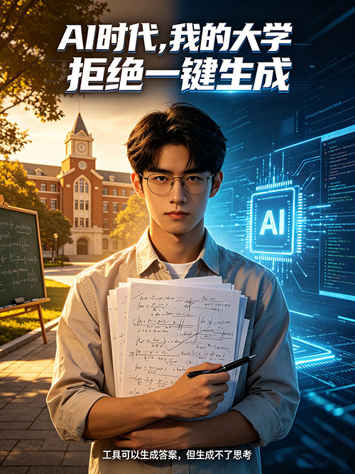 《AI时代，我的大学拒绝一键生成》