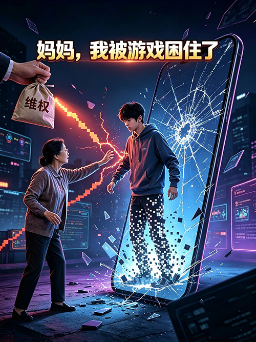 《妈妈，我被游戏困住了》