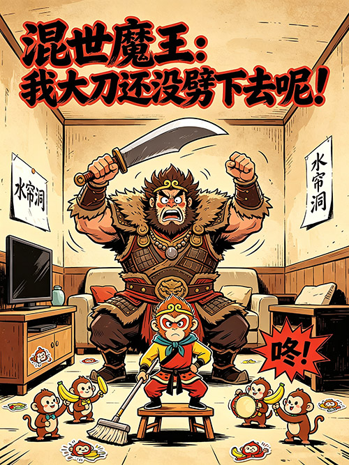 《混世魔王：我大刀还没劈下去呢！
