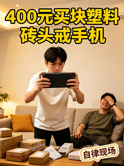《400元买块&nbsp;“塑料砖头”&nbsp;戒手机