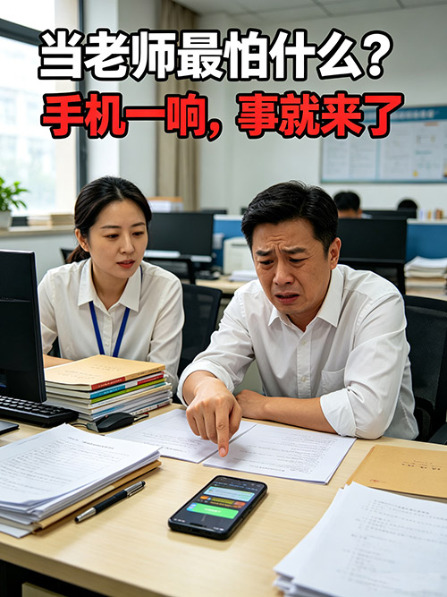 《老师的手机恐惧症》